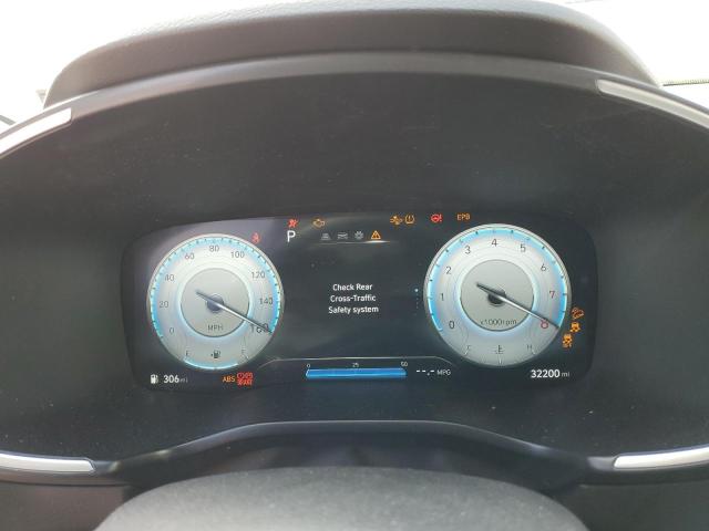 5NMS6DAJ8NH425933 - 2022 HYUNDAI SANTA FE SEL Սև լուսանկար 9