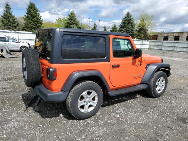 1C4GJXAG4LW263870 - 2020 JEEP WRANGLER SPORT ORANGE photo 3