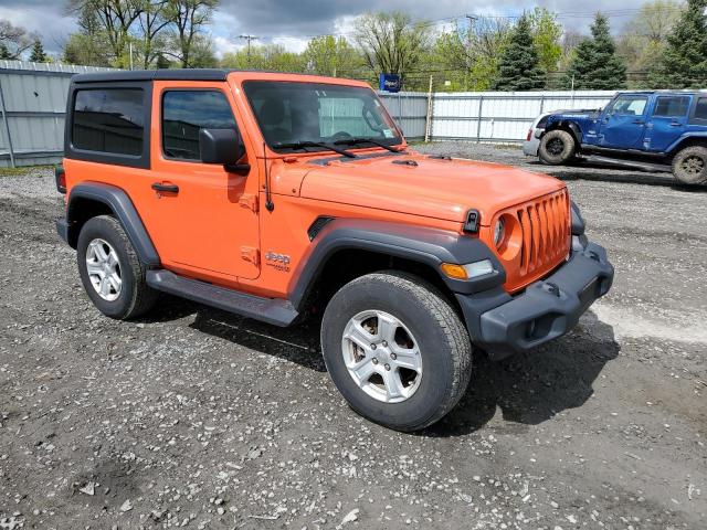 1C4GJXAG4LW263870 - 2020 JEEP WRANGLER SPORT ORANGE photo 4