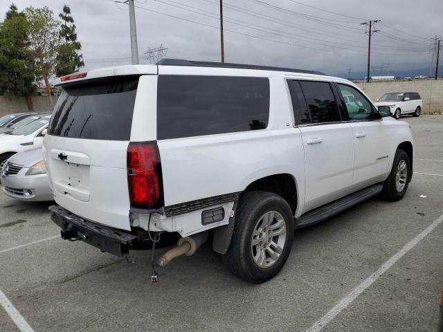 1GNSCHKC1KR124550 - 2019 CHEVROLET SUBURBAN C1500 LT WHITE photo 3