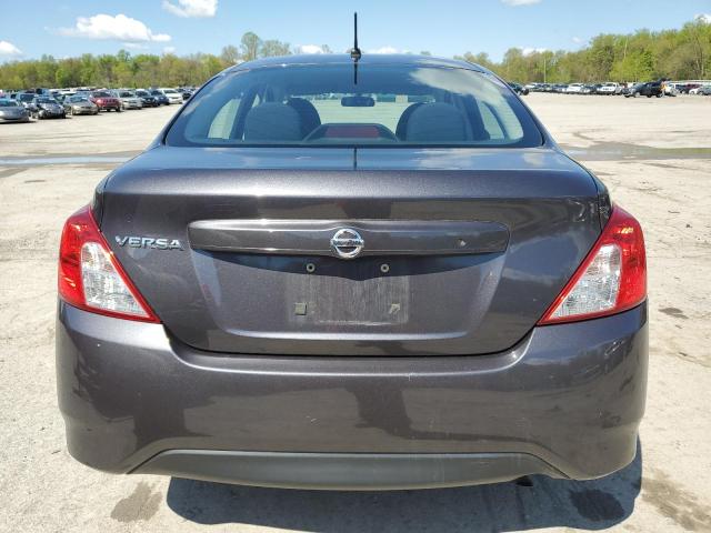 3N1CN7AP5FL819121 - 2015 NISSAN VERSA S CHARCOAL photo 6