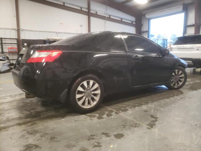 2HGFG12989H514194 - 2009 HONDA CIVIC EXL BLACK photo 3