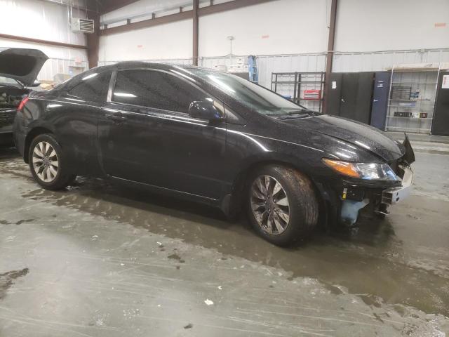 2HGFG12989H514194 - 2009 HONDA CIVIC EXL BLACK photo 4