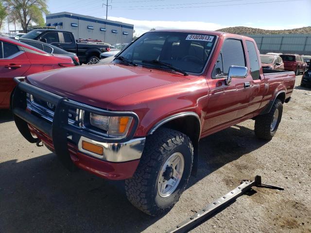 JT4VN13G0P5118634 - 1993 TOYOTA PICKUP 1/2 TON EXTRA LONG WHEELBASE SR5 RED photo 1