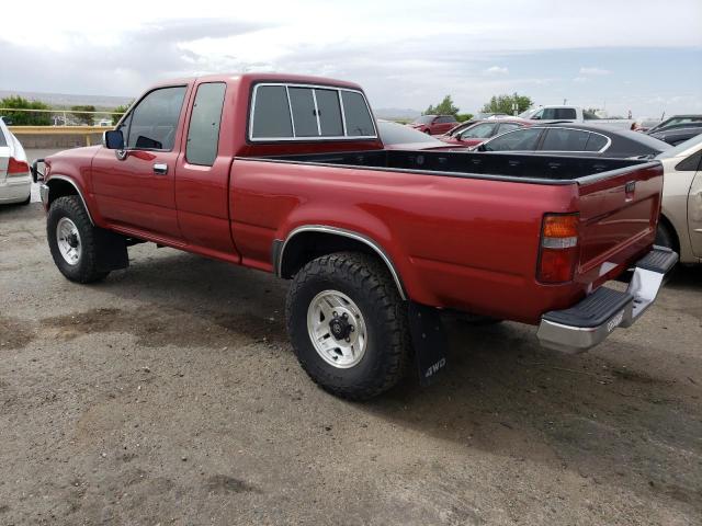 JT4VN13G0P5118634 - 1993 TOYOTA PICKUP 1/2 TON EXTRA LONG WHEELBASE SR5 RED photo 2