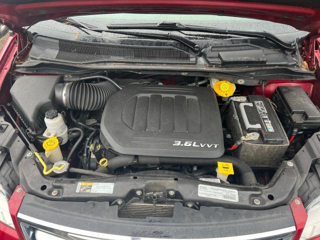 2C4RC1BG8FR656430 - 2015 CHRYSLER TOWN & COU TOURING წითელი ფოტო 7