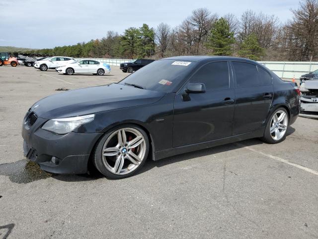 WBANU53558CT10621 - 2008 BMW 5 SERIES I BLACK photo 1