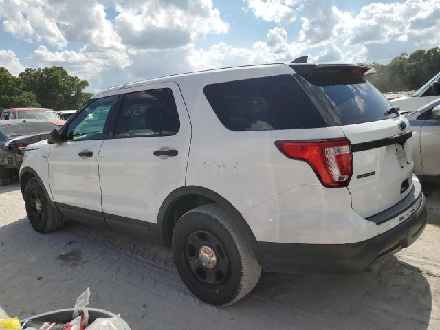 1FM5K8ARXKGB14279 - 2019 FORD EXPLORER POLICE INTERCEPTOR أبيض صورة 2