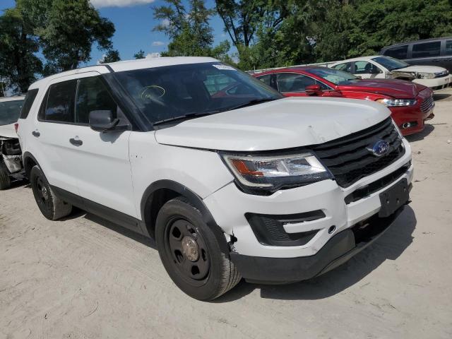1FM5K8ARXKGB14279 - 2019 FORD EXPLORER POLICE INTERCEPTOR أبيض صورة 4
