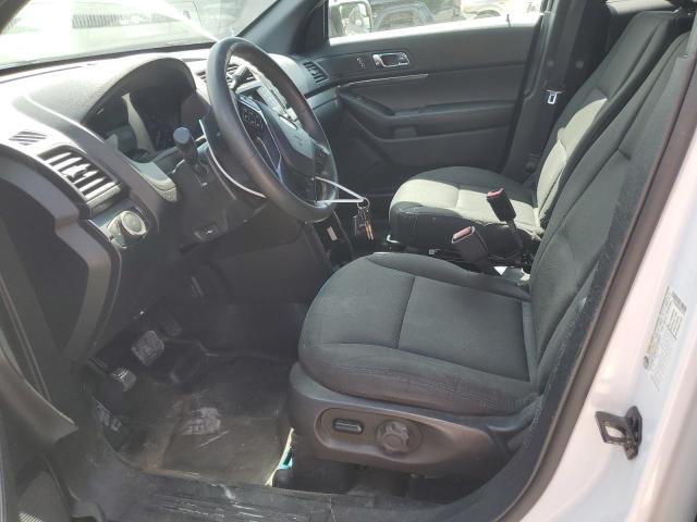 1FM5K8ARXKGB14279 - 2019 FORD EXPLORER POLICE INTERCEPTOR أبيض صورة 7
