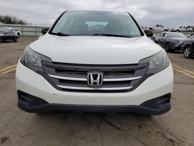 5J6RM4H38EL002368 - 2014 HONDA CR-V LX WHITE photo 5