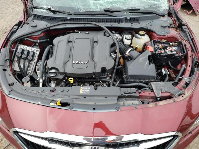 1G4ZP5SS7HU132462 - 2017 BUICK LACROSSE ESSENCE BURGUNDY photo 11