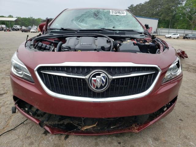 1G4ZP5SS7HU132462 - 2017 BUICK LACROSSE ESSENCE BURGUNDY photo 5