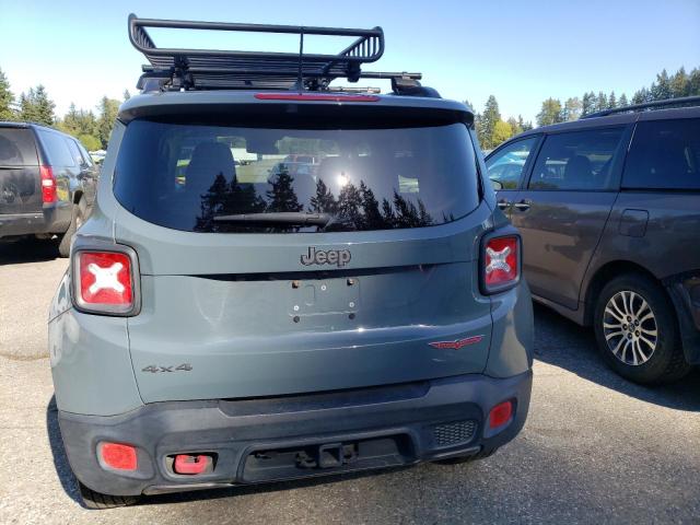 ZACCJBCT3GPC89455 - 2016 JEEP RENEGADE TRAILHAWK GRAY photo 6