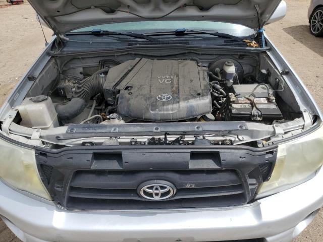 5TEJU62N87Z448579 - 2007 TOYOTA TACOMA DOUBLE CAB PRERUNNER SILVER photo 11