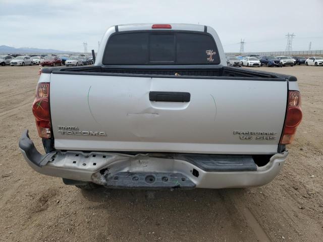 5TEJU62N87Z448579 - 2007 TOYOTA TACOMA DOUBLE CAB PRERUNNER SILVER photo 6