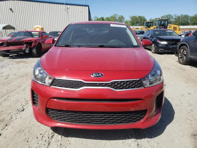 3KPA24AD8LE354786 - 2020 KIA RIO LX RED photo 5