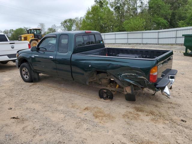 4TASM92N6YZ659388 - 2000 TOYOTA TACOMA XTRACAB PRERUNNER მწვანე ფოტო 2