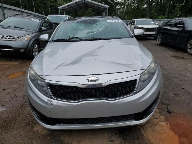 5XXGN4A74DG188125 - 2013 KIA OPTIMA EX SILVER photo 5