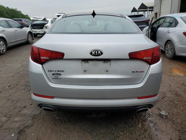 5XXGN4A74DG188125 - 2013 KIA OPTIMA EX SILVER photo 6