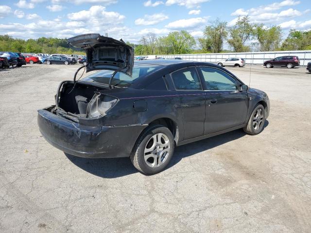 1G8AW12F83Z206364 - 2003 SATURN ION LEVEL 3 BLACK photo 3