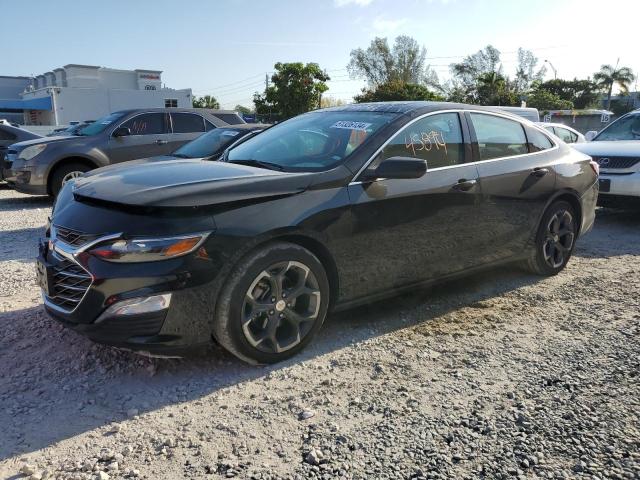 1G1ZD5ST6NF167086 - 2022 CHEVROLET MALIBU LT BLACK photo 1