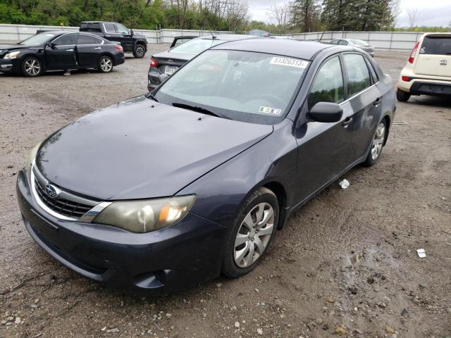 JF1GE61698H528984 - 2008 SUBARU IMPREZA LE 2.5I GRAY photo 1