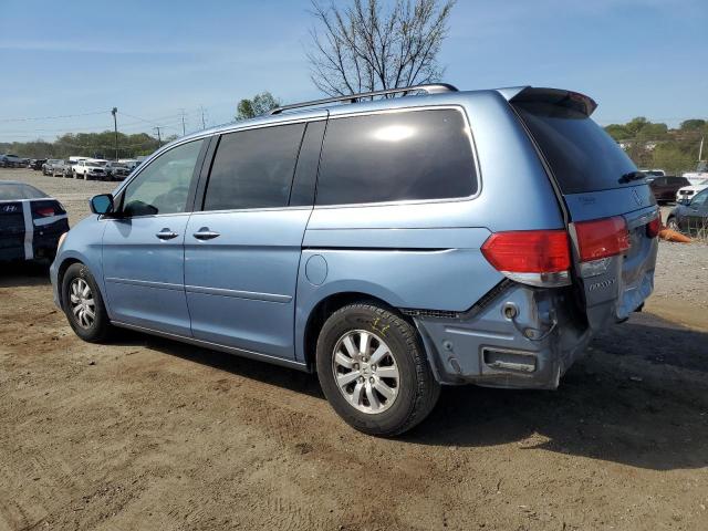 5FNRL3H73AB102929 - 2010 HONDA ODYSSEY EXL BLUE photo 2