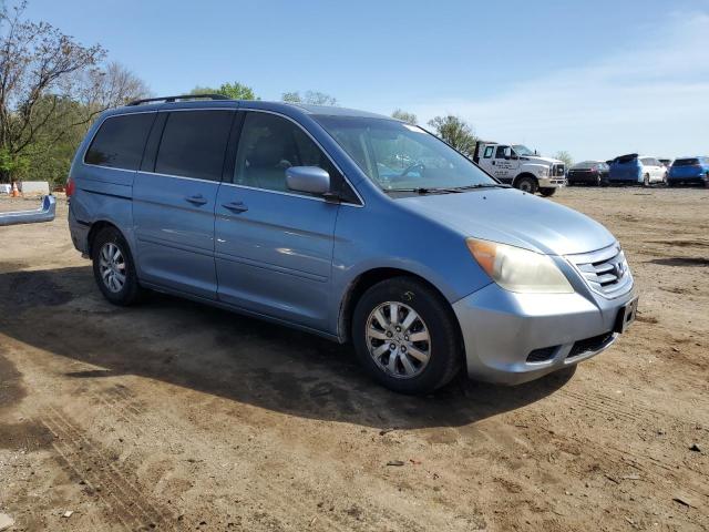 5FNRL3H73AB102929 - 2010 HONDA ODYSSEY EXL BLUE photo 4