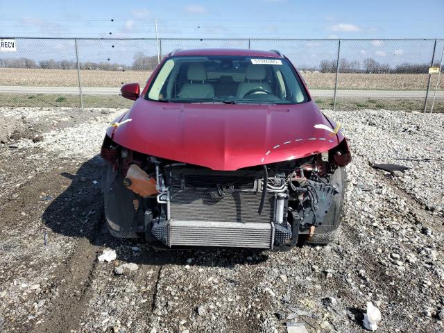 5LMCJ2D94GUJ01066 - 2016 LINCOLN MKC SELECT Կարմիր լուսանկար 5