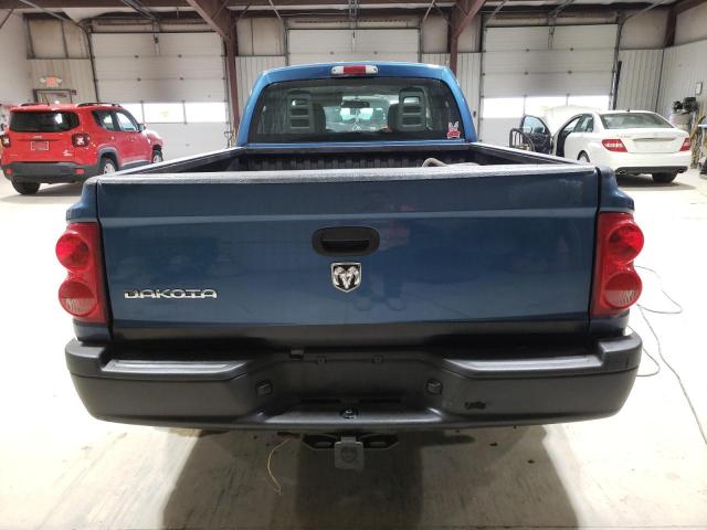 1D7HW22K85S122747 - 2005 DODGE DAKOTA ST BLUE photo 6