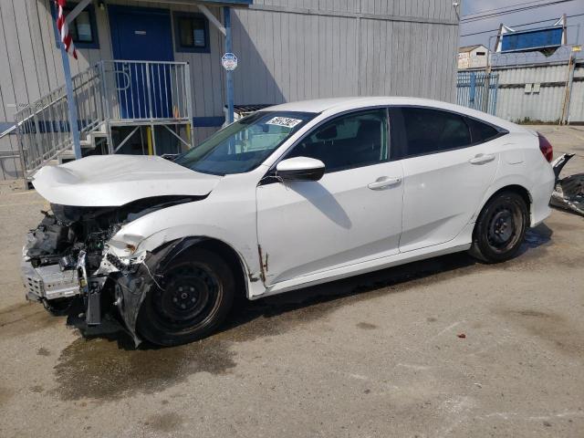 2HGFC2F62KH546050 - 2019 HONDA CIVIC LX WHITE photo 1