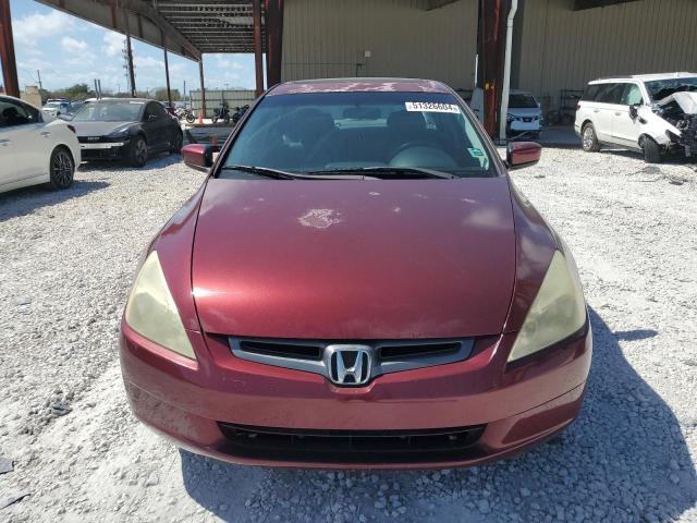 1HGCM66513A070727 - 2003 HONDA ACCORD EX RED photo 5