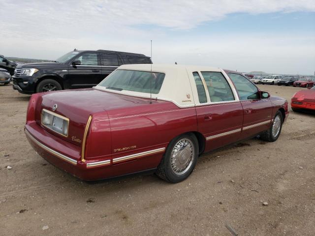 1G6KE54Y4XU755133 - 1999 CADILLAC DEVILLE DELEGANCE MAROON photo 3