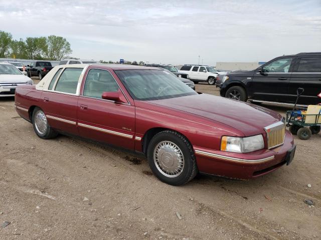 1G6KE54Y4XU755133 - 1999 CADILLAC DEVILLE DELEGANCE MAROON photo 4