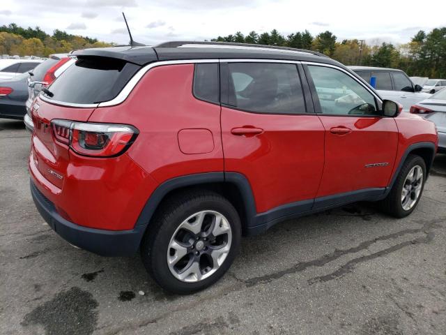 3C4NJDCB2JT434903 - 2018 JEEP COMPASS LIMITED RED photo 3