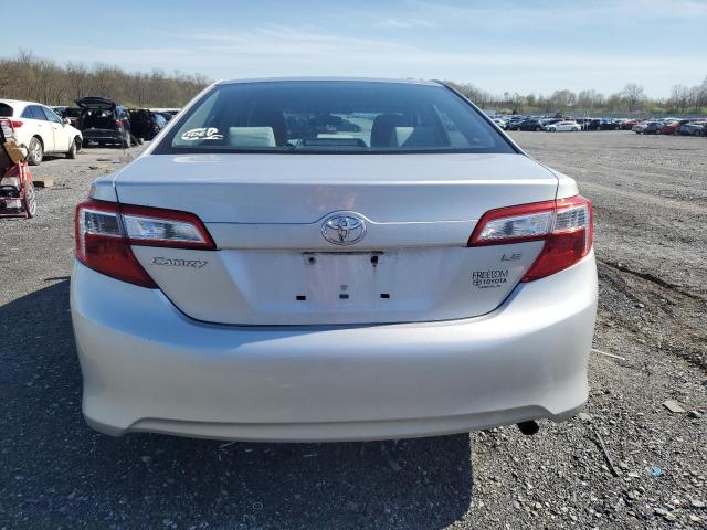 4T4BF1FK5DR290449 - 2013 TOYOTA CAMRY L SILVER photo 6