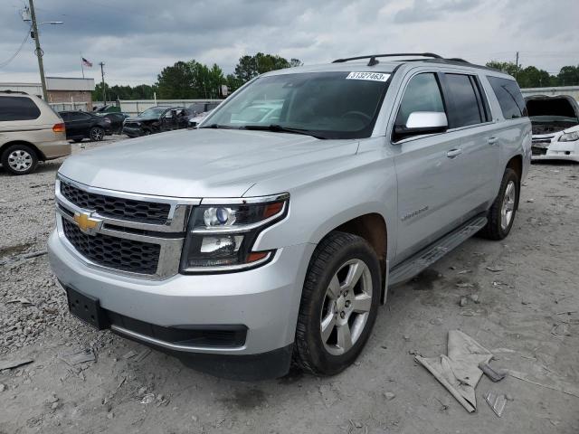 1GNSKJKC2FR304099 - 2015 CHEVROLET SUBURBAN K1500 LT SILVER photo 1