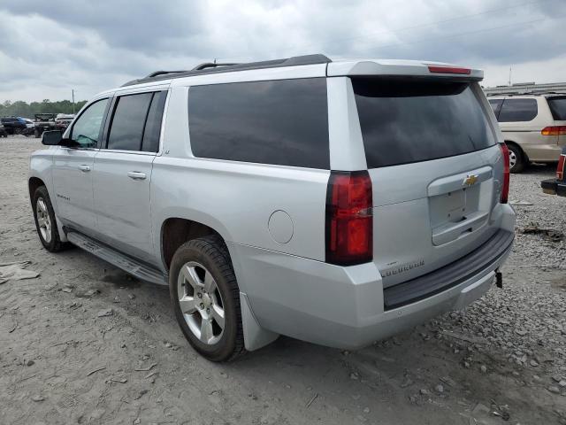 1GNSKJKC2FR304099 - 2015 CHEVROLET SUBURBAN K1500 LT SILVER photo 2