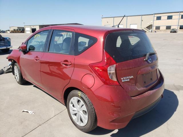 3N1CE2CP8HL352988 - 2017 NISSAN VERSA NOTE S RED photo 3