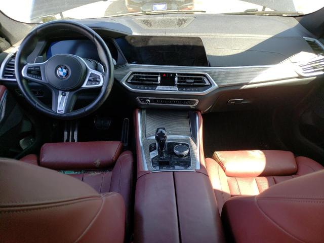 5UXCY6C01M9G05782 - 2021 BMW X6 XDRIVE40I BLACK photo 8