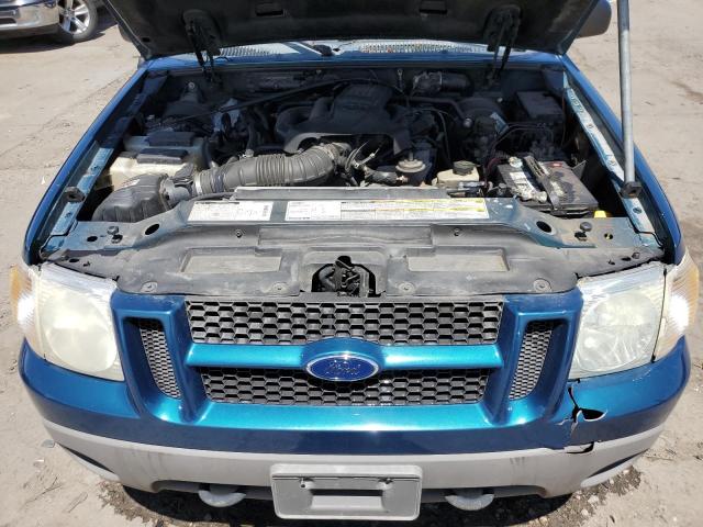 1FMZU77E21UA41872 - 2001 FORD EXPLORER TURQUOISE photo 11