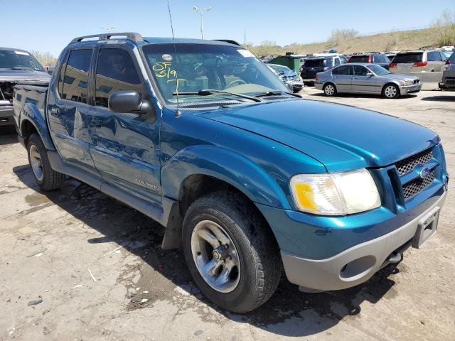 1FMZU77E21UA41872 - 2001 FORD EXPLORER TURQUOISE photo 4