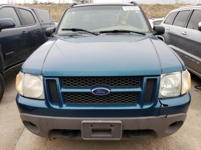 1FMZU77E21UA41872 - 2001 FORD EXPLORER TURQUOISE photo 5