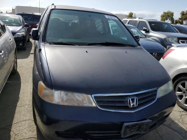 5FNRL18804B117213 - 2004 HONDA ODYSSEY EX BLUE photo 5