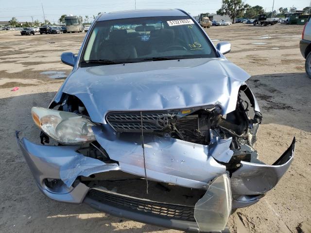 2T1KR32E97C641978 - 2007 TOYOTA COROLLA MA XR BLUE photo 5