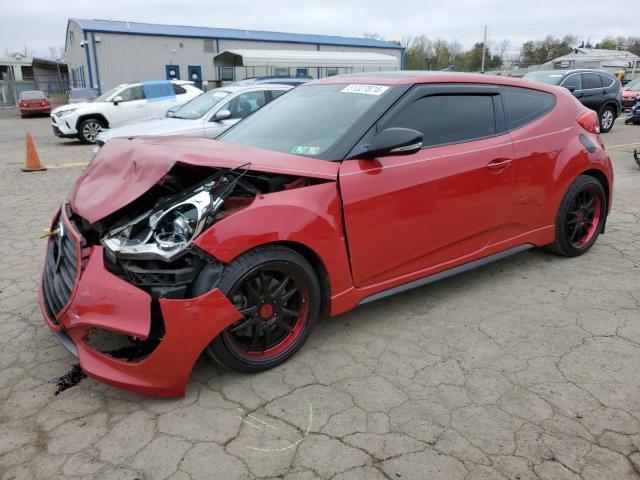 KMHTC6AE8DU126781 - 2013 HYUNDAI VELOSTER TURBO RED photo 1