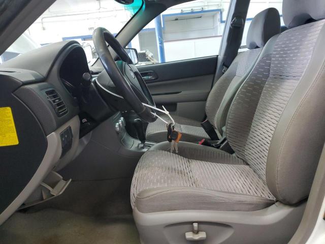 JF1SG65675H728143 - 2005 SUBARU FORESTER 2.5XS თეთრი ფოტო 7