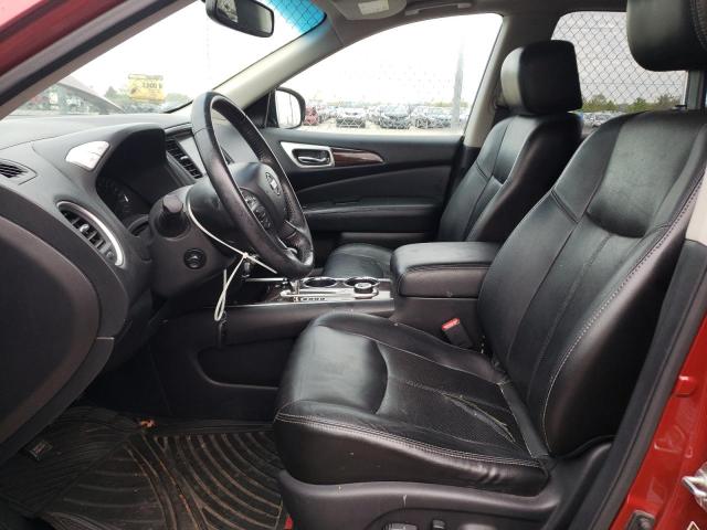 5N1AR2MM1DC608662 - 2013 NISSAN PATHFINDER S 勃艮第红 照片 7