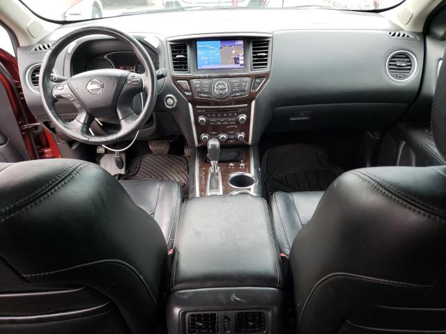 5N1AR2MM1DC608662 - 2013 NISSAN PATHFINDER S 勃艮第红 照片 8